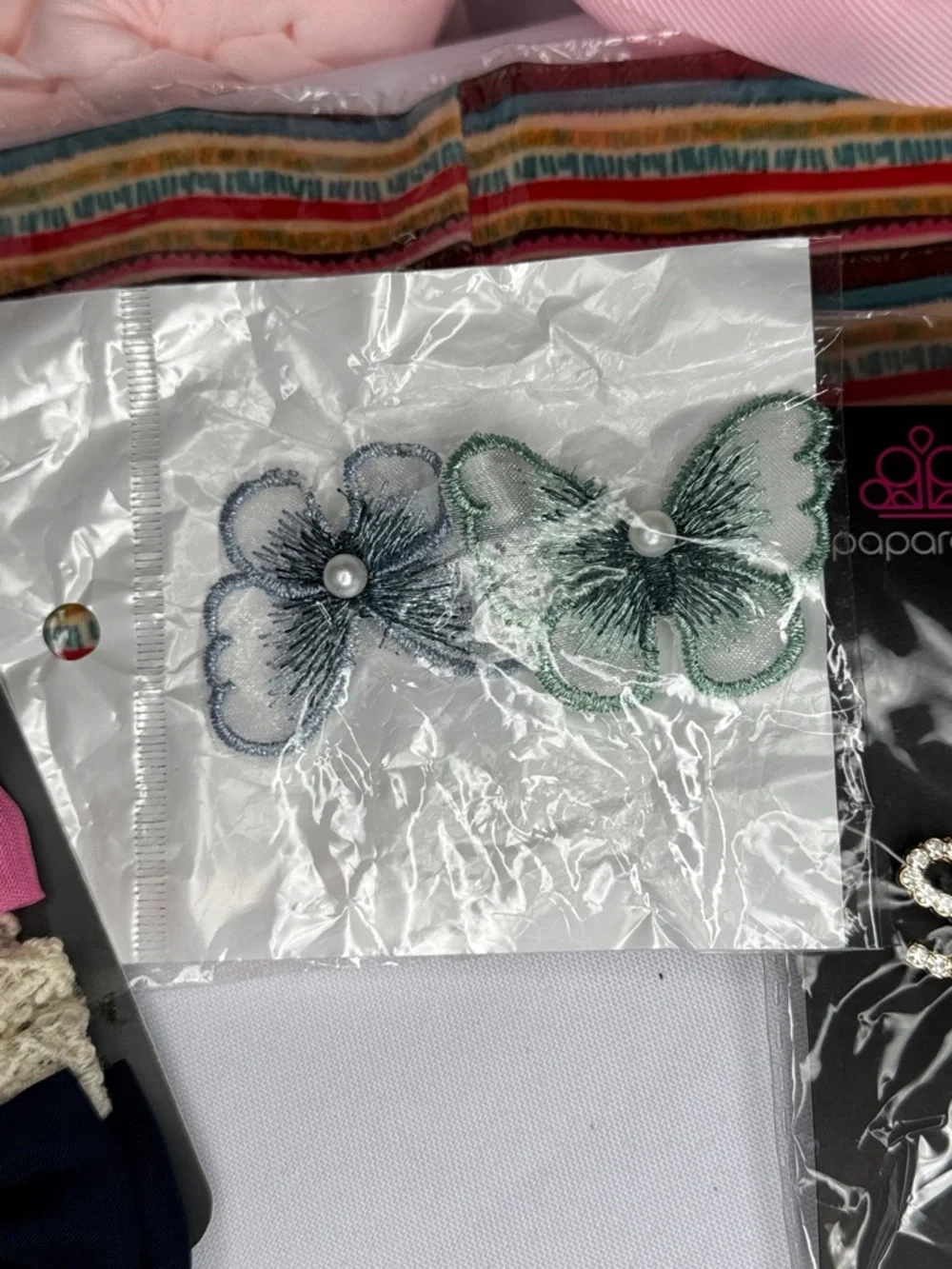 ★ Girls Hair Accessory Bundle Bows Headbands Clips Earrings Mixed Lot